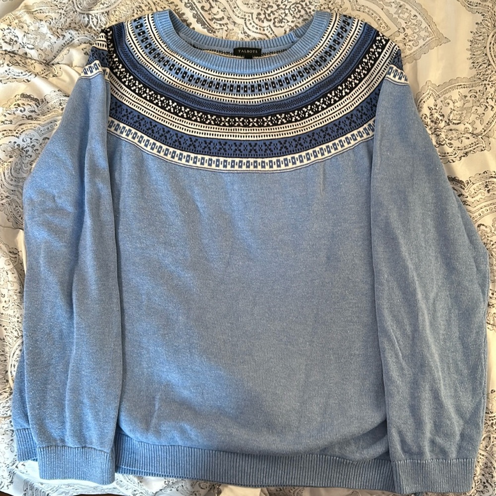 Talbots Size XL Sweater